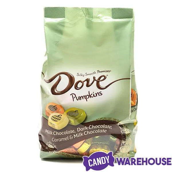 Halloween Dove Pumpkins Foiled Chocolates: 24-Ounce Bag