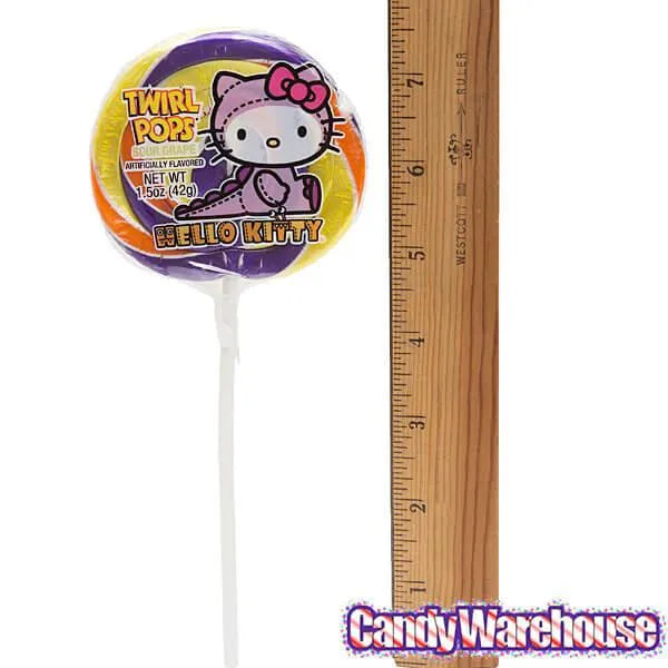 Halloween Hello Kitty Swirl 1.5-Ounce Twirl Pops: 24-Piece Display