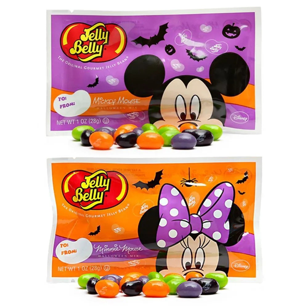 Halloween Jelly Belly Disney Mickey and Minnie Jelly Beans 1-Ounce Packs: 24-Piece Display