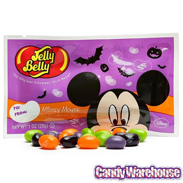 Halloween Jelly Belly Disney Mickey and Minnie Jelly Beans 1-Ounce Packs: 24-Piece Display