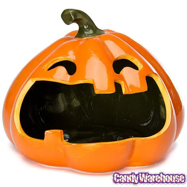 Halloween Large Mouth Pumpkin Candy Dish