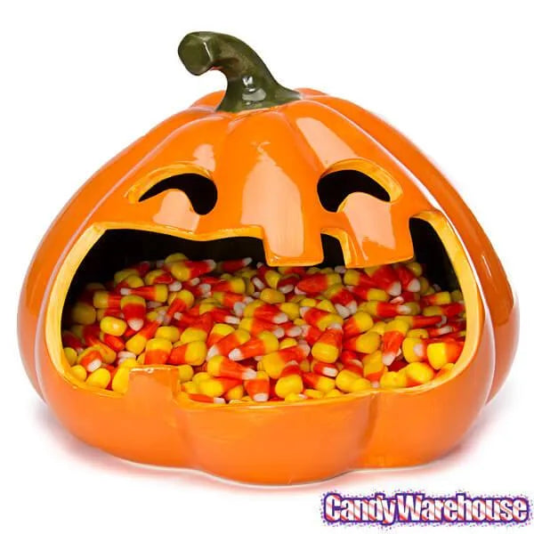 Halloween Large Mouth Pumpkin Candy Dish