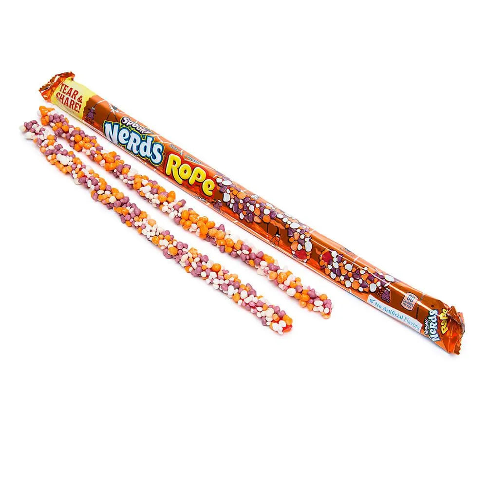 Halloween Nerds Rope Candy Packs: 24-Piece Box