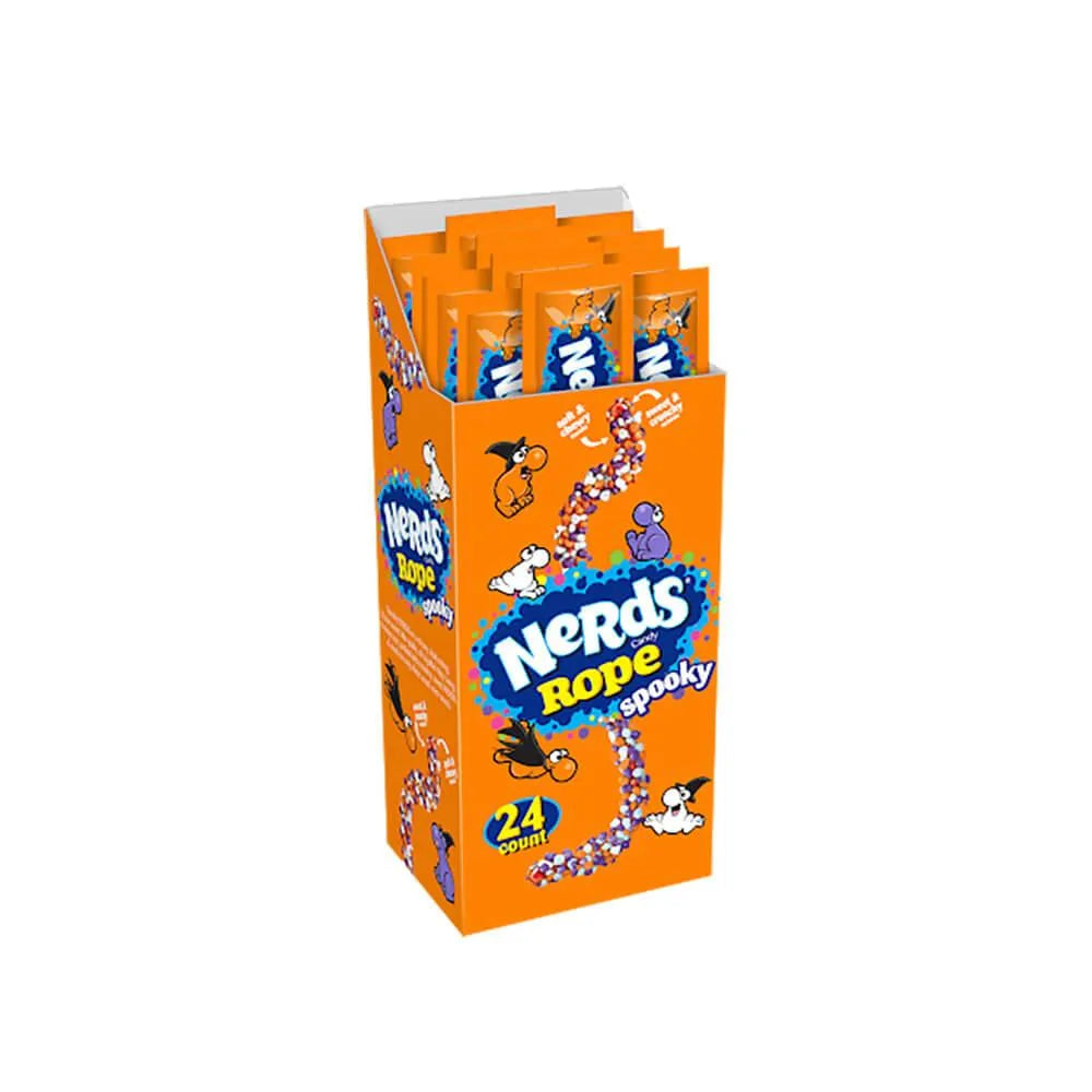 Halloween Nerds Rope Candy Packs: 24-Piece Box