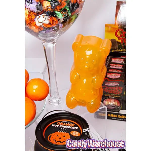 Halloween Orange Hot Chocolate Cauldron