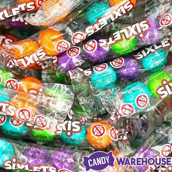 Halloween Sixlets Candy Packets: 151-Piece Bag