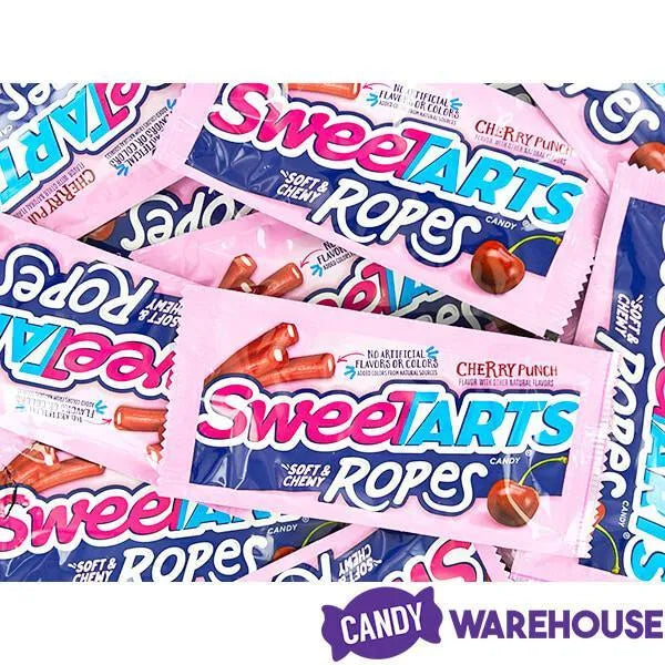 Halloween SweeTarts Ropes Candy Snack Size Packs: 12-Piece Bag