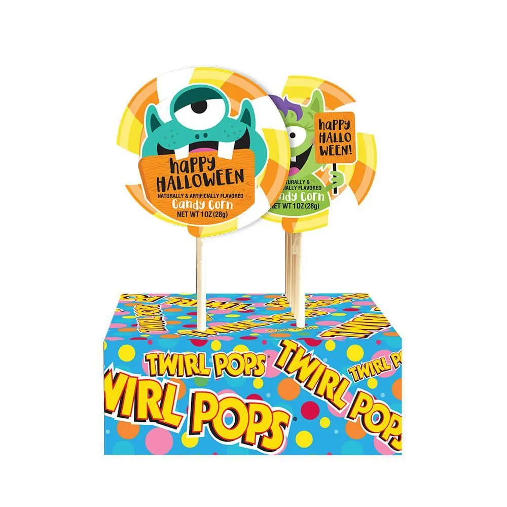 Halloween Twirl Pops: 12-Piece Display