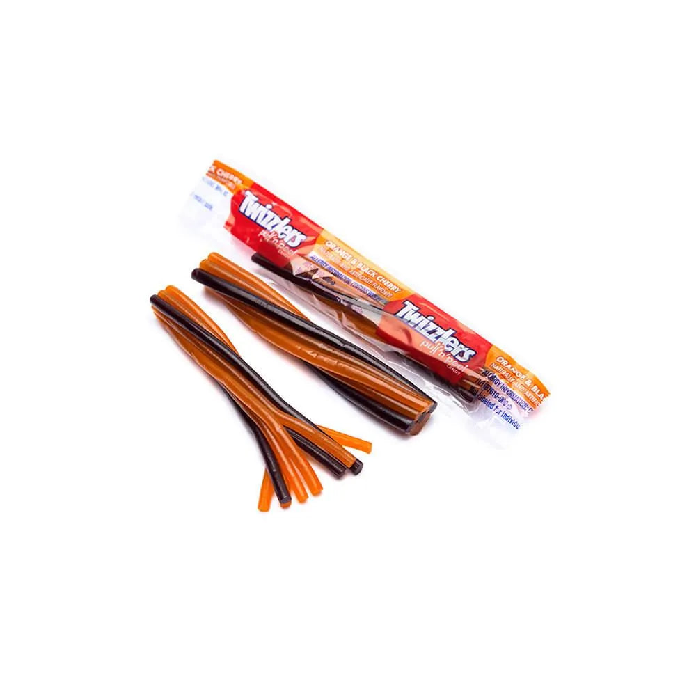 Halloween Twizzlers Orange and Black Cherry Twists Snack Size Packs: 10.12-Ounce Bag