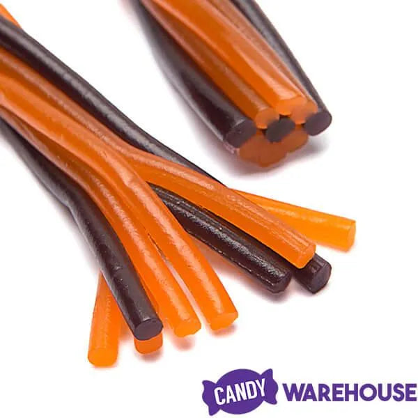 Halloween Twizzlers Orange and Black Cherry Twists Snack Size Packs: 10.12-Ounce Bag