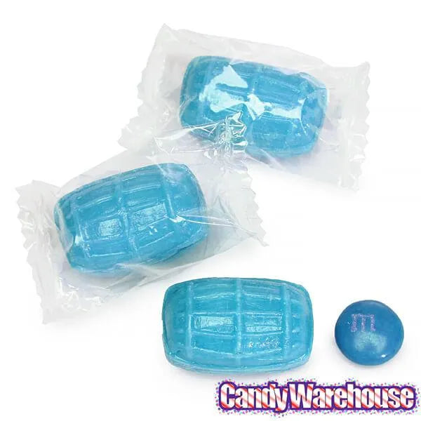 Hard Candy Barrels - Blue Raspberry: 200-Piece Barrel Jar