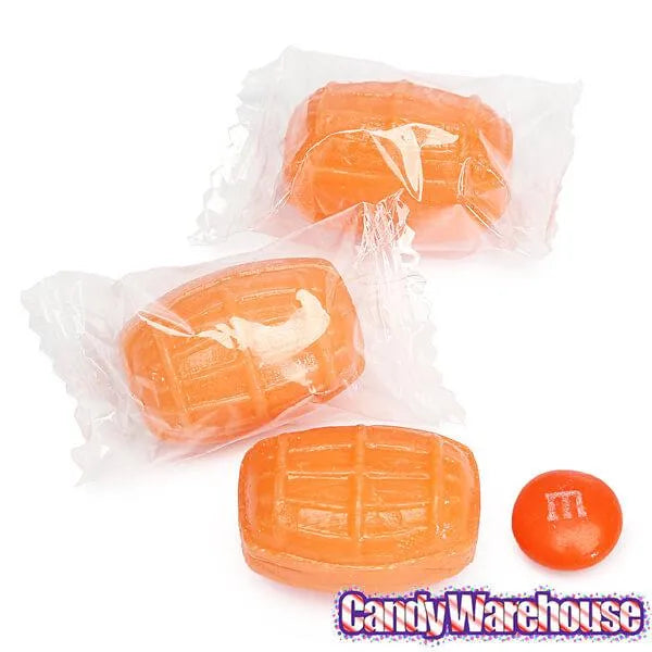 Hard Candy Barrels - Orange Cream: 200-Piece Barrel Jar