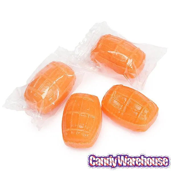 Hard Candy Barrels - Orange Cream: 200-Piece Barrel Jar