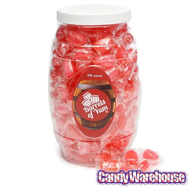 Hard Candy Barrels - Pink Watermelon: 200-Piece Barrel Jar