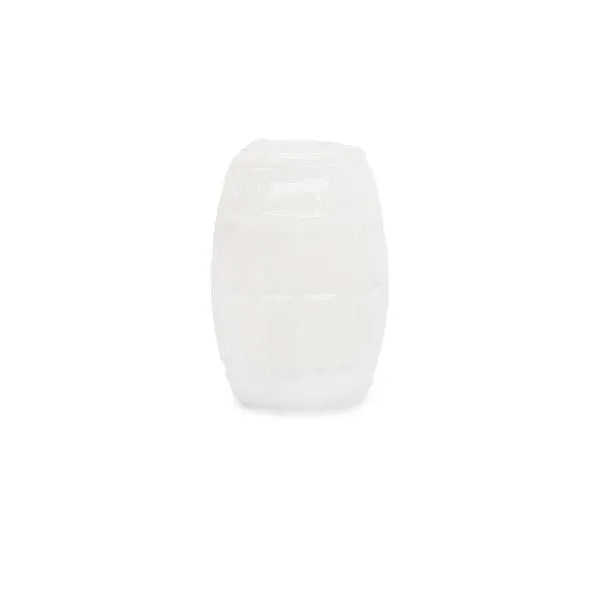 Hard Candy Barrels - White Coconut: 200-Piece Barrel Jar