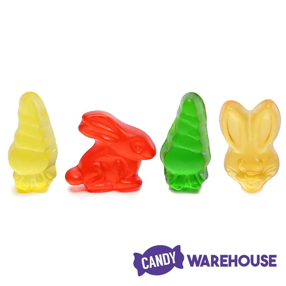 Haribo Bunnies and Carrots Gummy Easter Candy Fun Packs: 25-Piece Bag