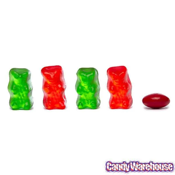 Haribo Christmas Gold-Bears Gummy Bears Candy: 3LB Box