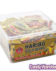 Haribo Gold-Bears Gummy Bears 0.4-Ounce Packs: 54-Piece Tub