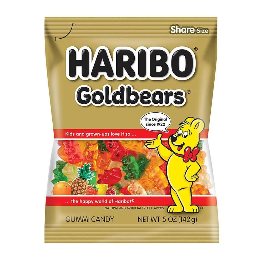 Haribo Gold-Bears Gummy Bears: 3.75LB Box