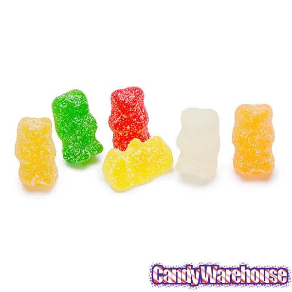 Haribo Gold-Bears Sour Gummy Bears Peg Bags: 3.3LB Case