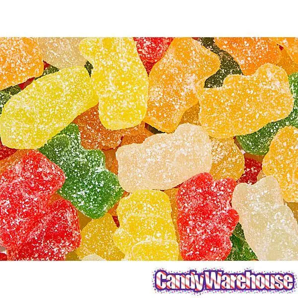 Haribo Gold-Bears Sour Gummy Bears Peg Bags: 3.3LB Case