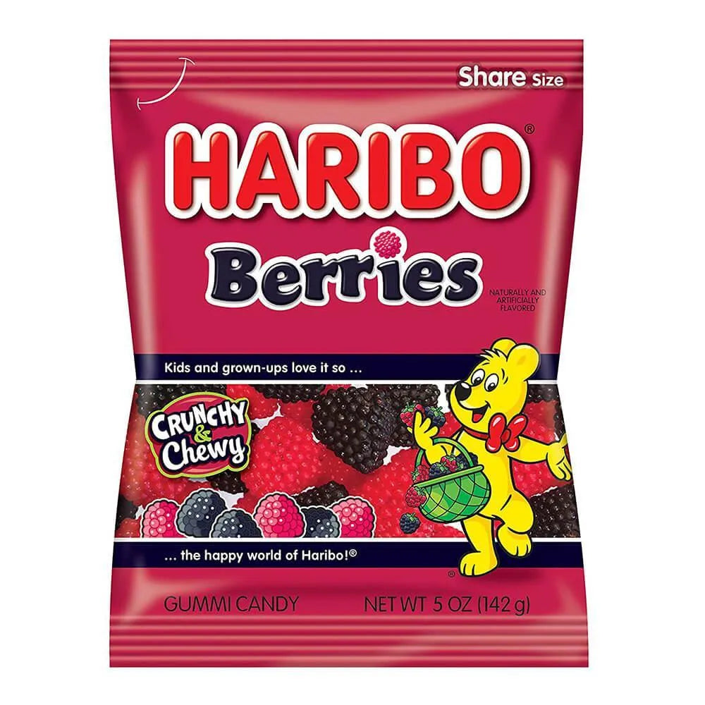 Haribo Gummy Berries: 3.75LB Box