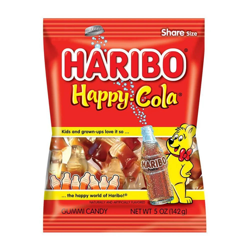 Haribo Gummy Cola Bottles: 3.75LB Box