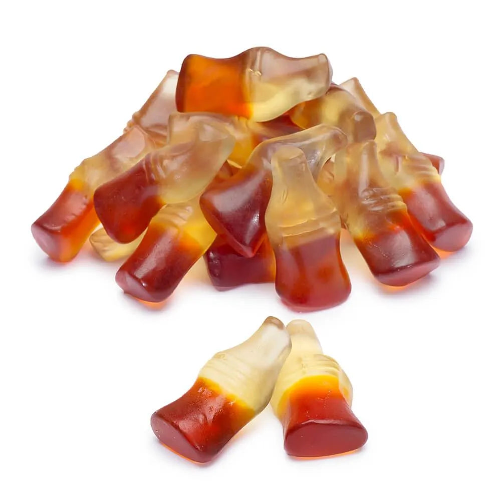 Haribo Gummy Cola Bottles Candy: 5LB Bag