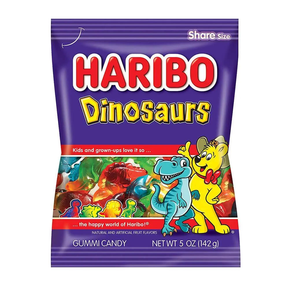 Haribo Gummy Dinosaurs: 3.75LB Box