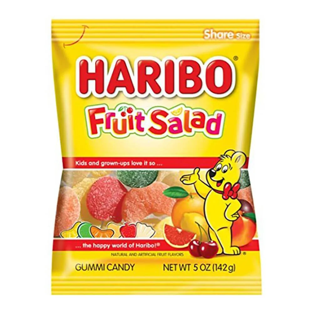 Haribo Gummy Fruit Salad: 3.75LB Box