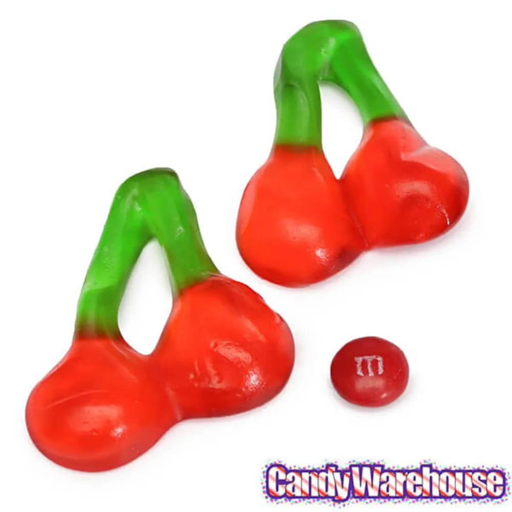 Haribo Gummy Happy Cherries: 3.75LB Box