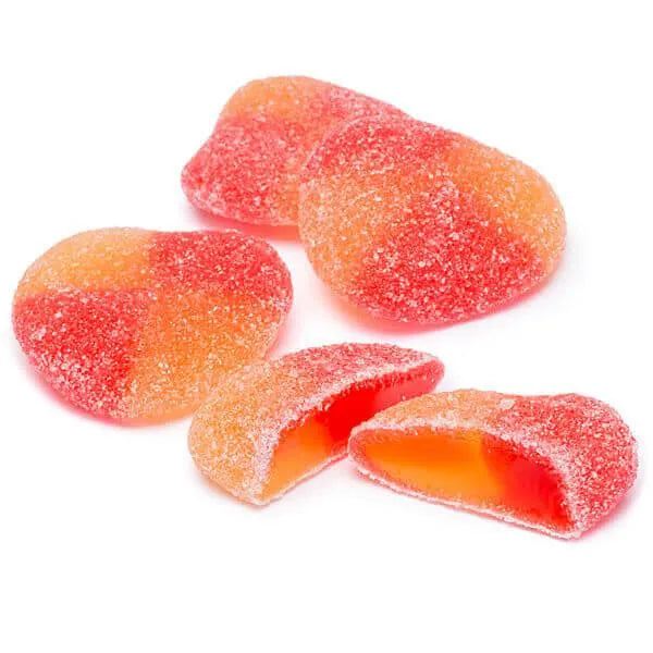 Haribo Gummy Peaches Candy: 5LB Bag