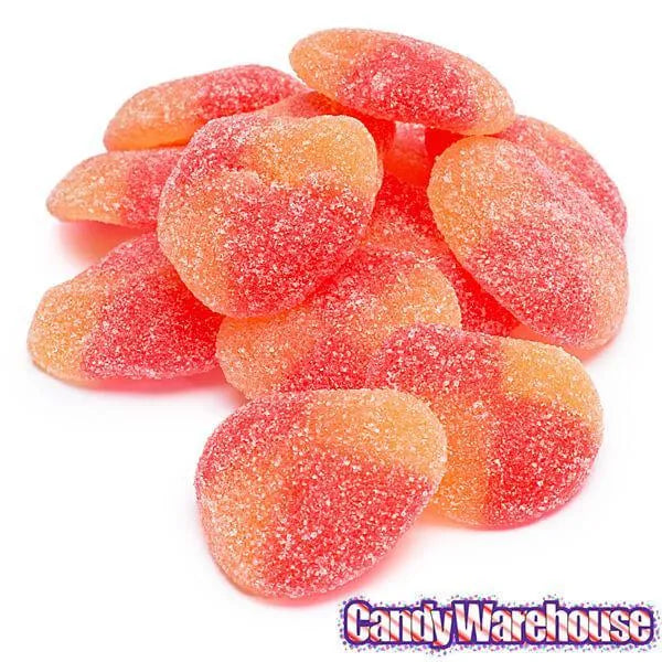 Haribo Gummy Peaches Candy: 5LB Bag