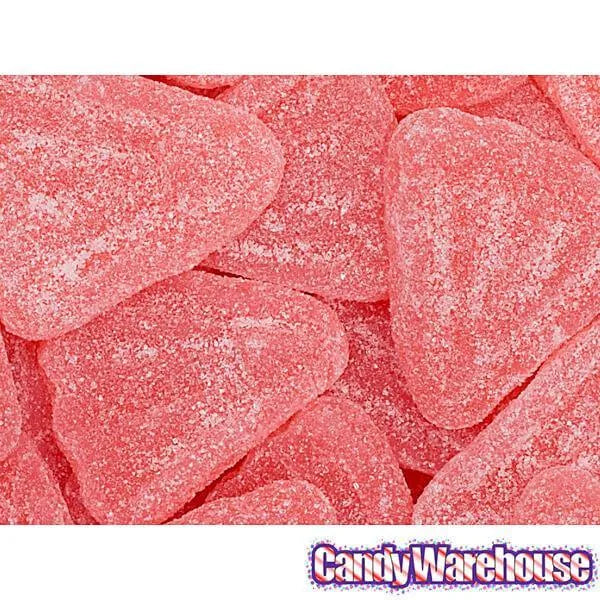 Haribo Gummy Pink Grapefruit Slices: 5LB Bag