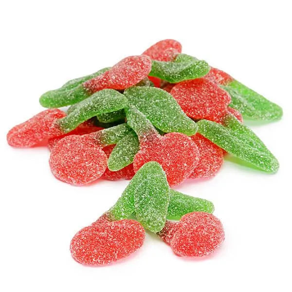 Haribo Gummy Sour Cherries Candy: 5LB Bag