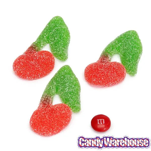 Haribo Gummy Sour Cherries Candy: 5LB Bag