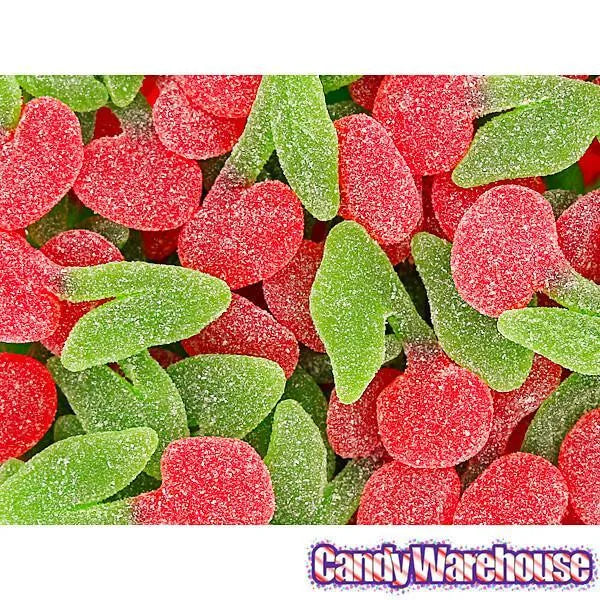 Haribo Gummy Sour Cherries Candy: 5LB Bag