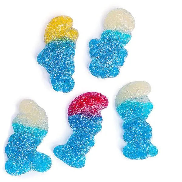 Haribo Gummy Sour Smurfs Candy: 3LB Box