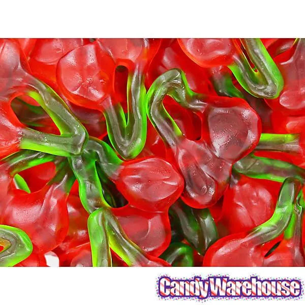 Haribo Gummy Twin Cherries Candy: 5LB Bag