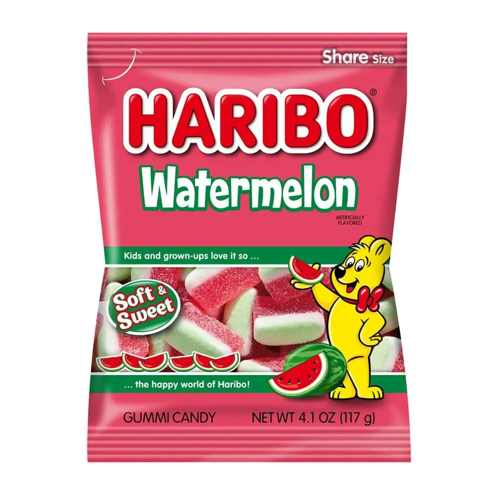 Haribo Gummy Watermelon: 3LB Box