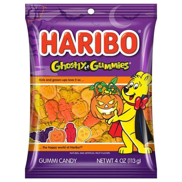 Haribo Halloween Ghostly Gummy Candy: 3LB Box