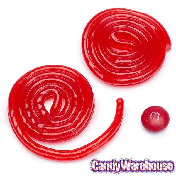 Haribo Red Licorice Wheels: 5LB Bag