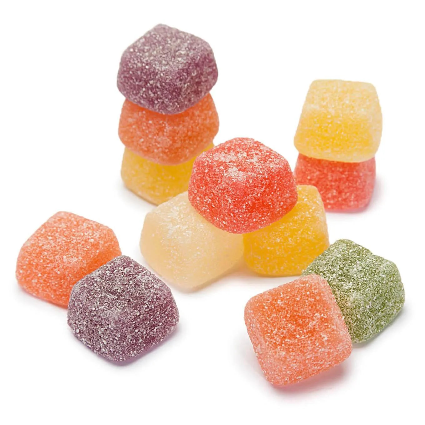 Haribo Zing Sour Cubes Gummy Candy: 3LB Box