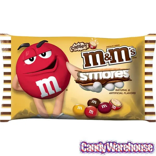 Harvest Blend Crispy Chocolate S'Mores M&M's Candy: 8-Ounce Bag