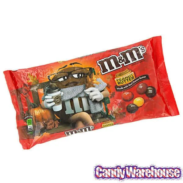 Harvest Blend Peanut Butter M&M's Candy: 10.2-Ounce Bag