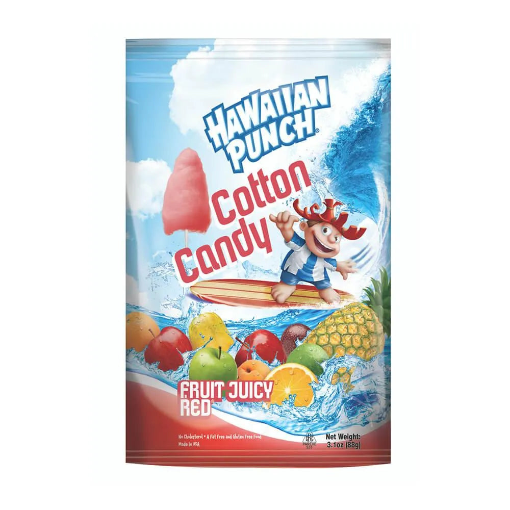 Hawaiian Punch® Fruit Juicy Red Cotton Candy: 12-Piece Box