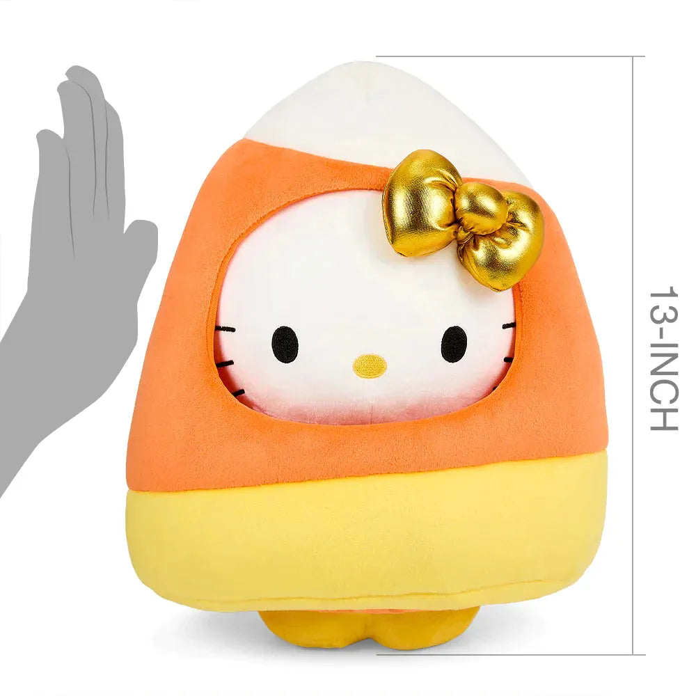 Hello Kitty 13" Halloween Candy Corn Plush