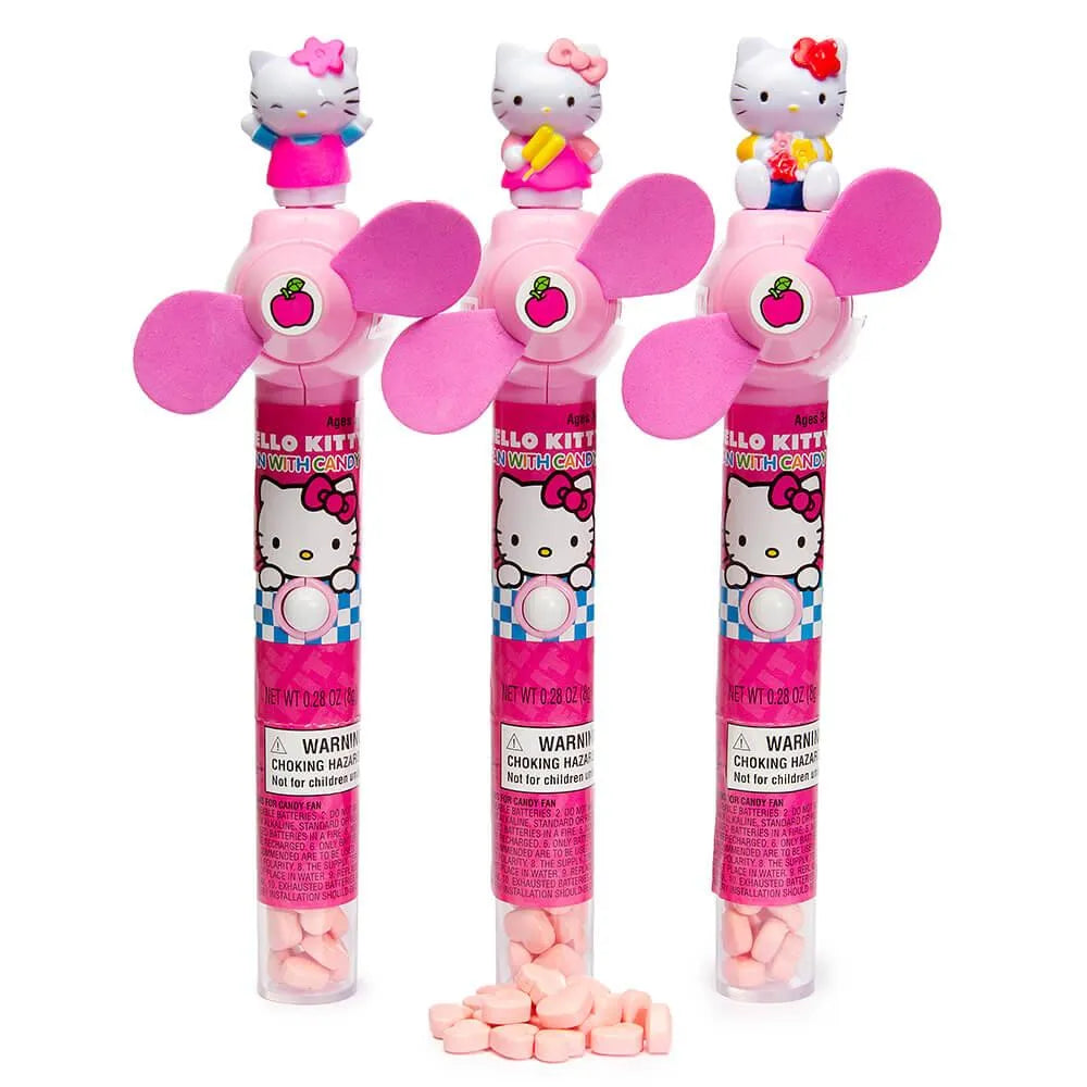 Hello Kitty Candy Fans: 3-Piece Set