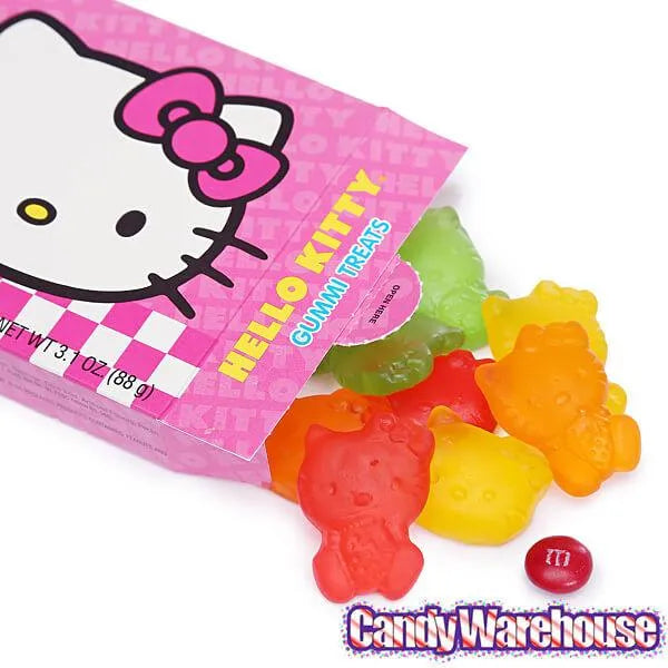 Hello Kitty Gummy Treats Candy 3.1-Ounce Packs: 12-Piece Box