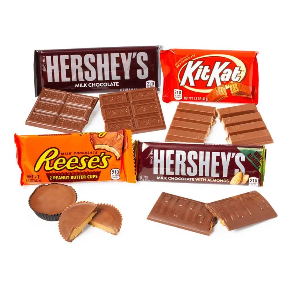 Hershey's Candy Bars: 30-Piece Variety Pack